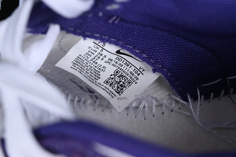All categories Nk SB Dunk Series Nk SB Dunk Low low-top sneakers Cost-effective version Nk Dunk Low SB Retro White and Purple Dunk Series low-top casual sports skateboard shoes DD1391-104